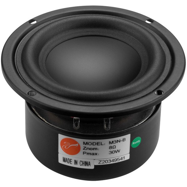 Main product image for HiVi M3N-B 3" Damped Aluminum/Magnesium Cone Full-Range Driver297-482